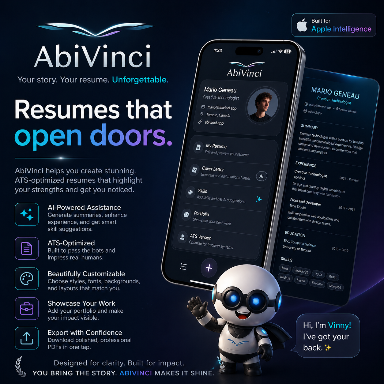 AbiVinci Poster